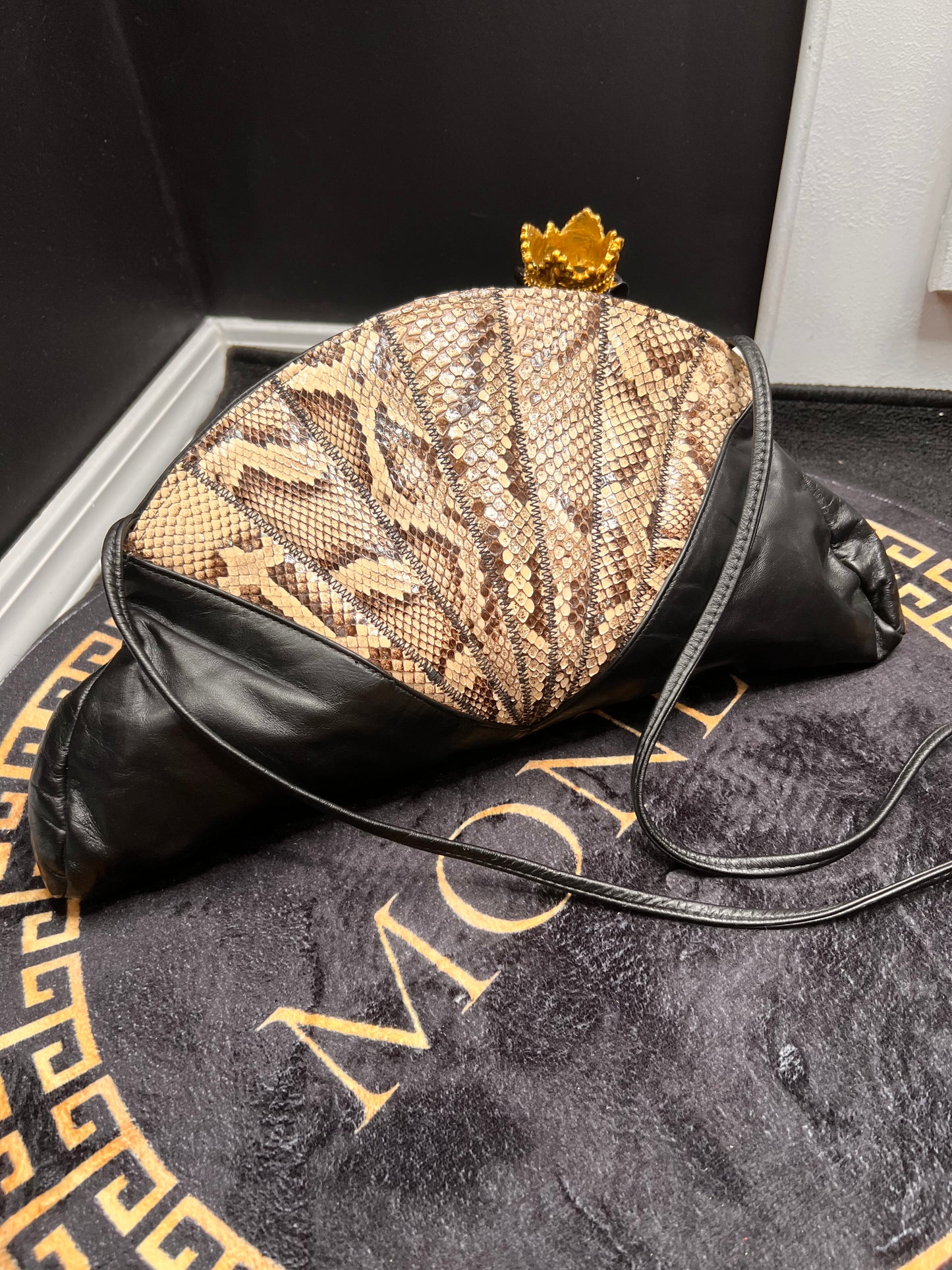 Vintage genuine leather