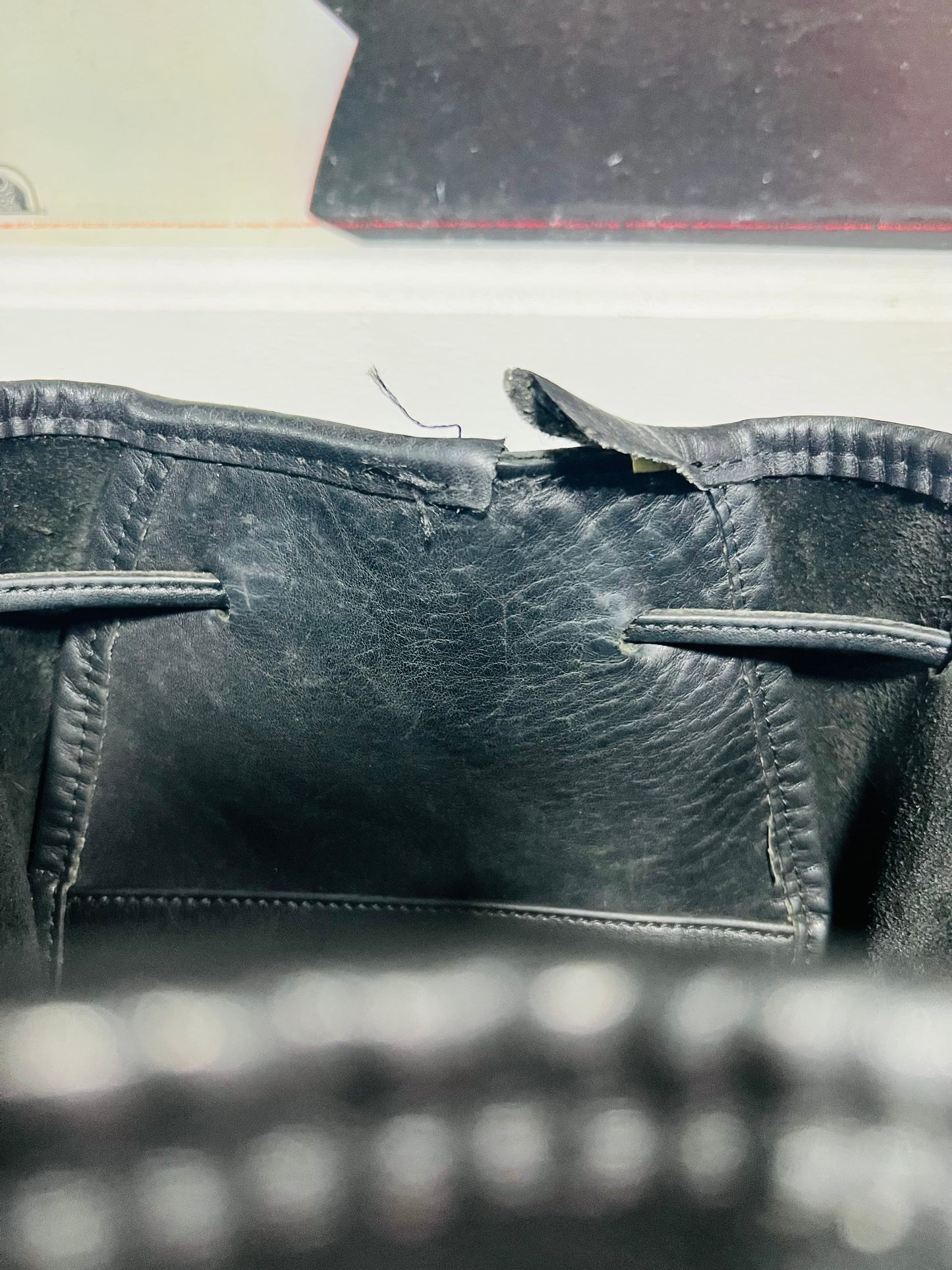 1990s Coach Lula's
Legacy Black leather