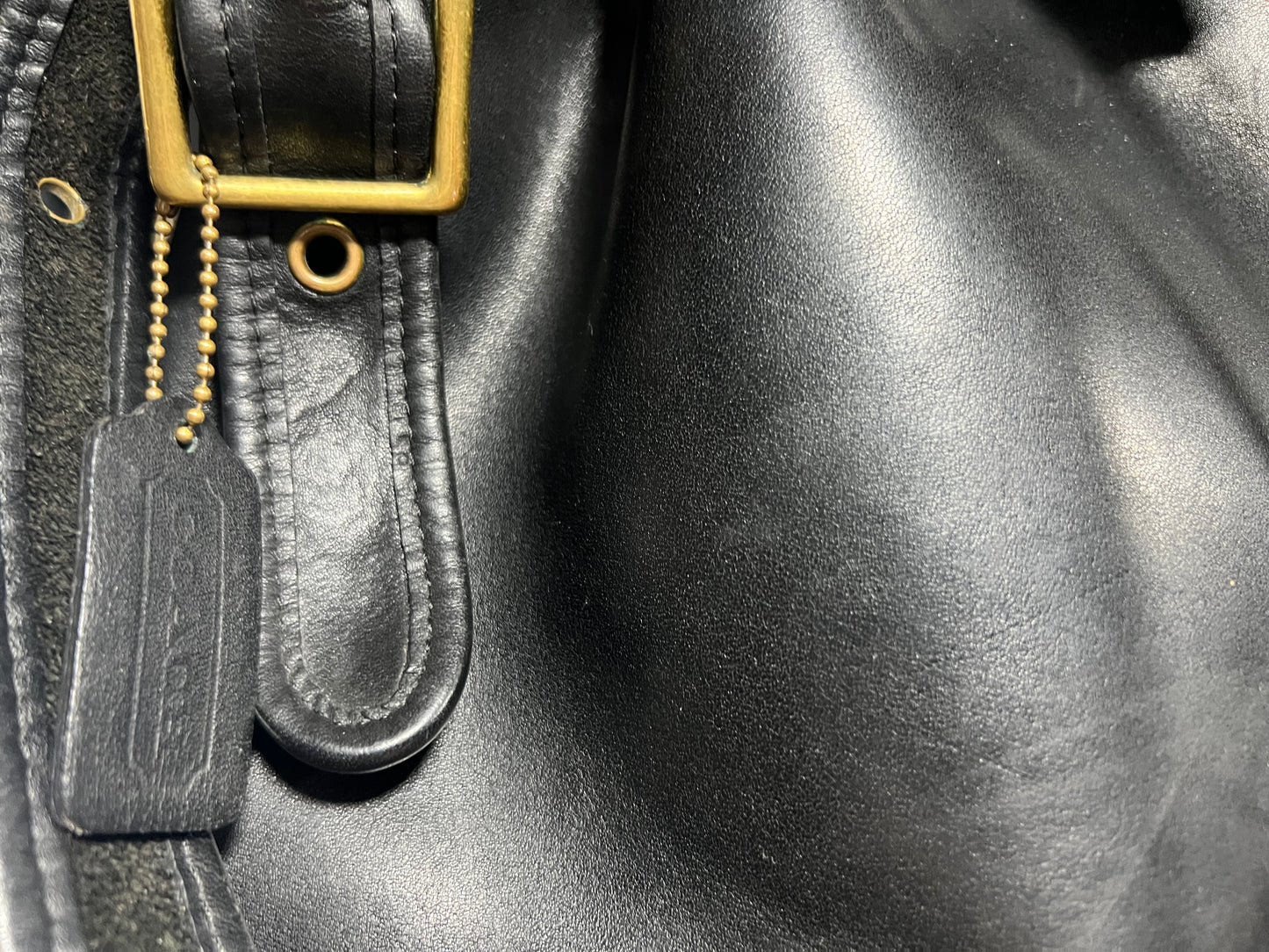 1990s Coach Lula's
Legacy Black leather