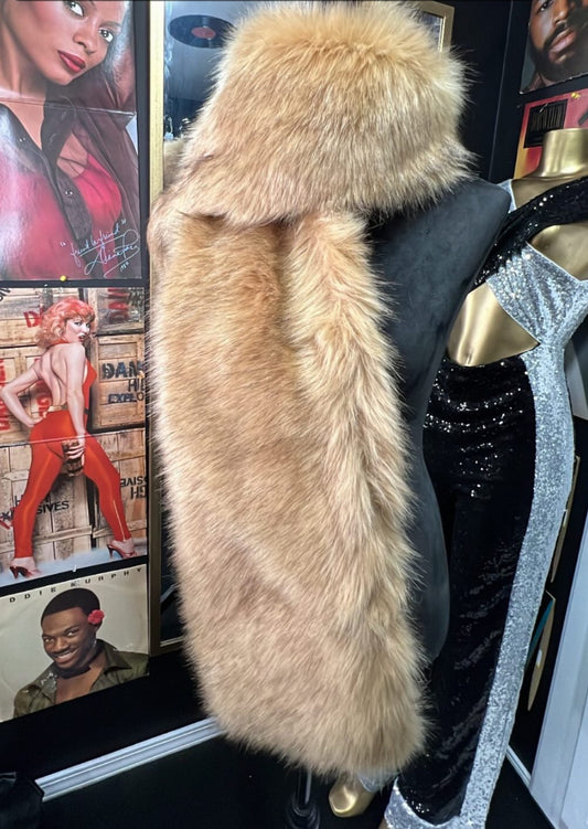 Modern faux scarf