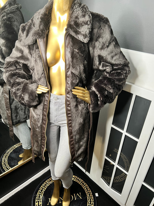 Modern faux fur
