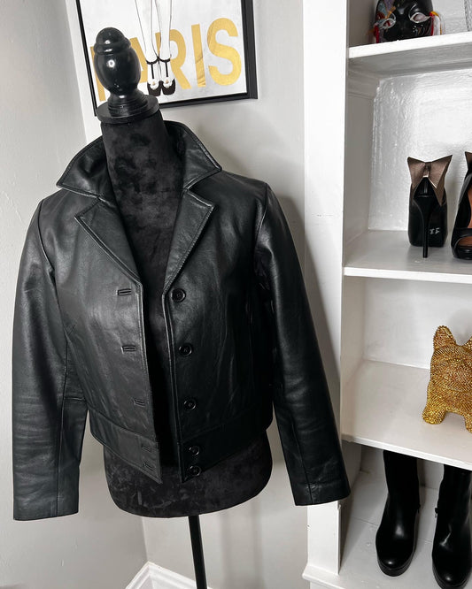 Leather jacket