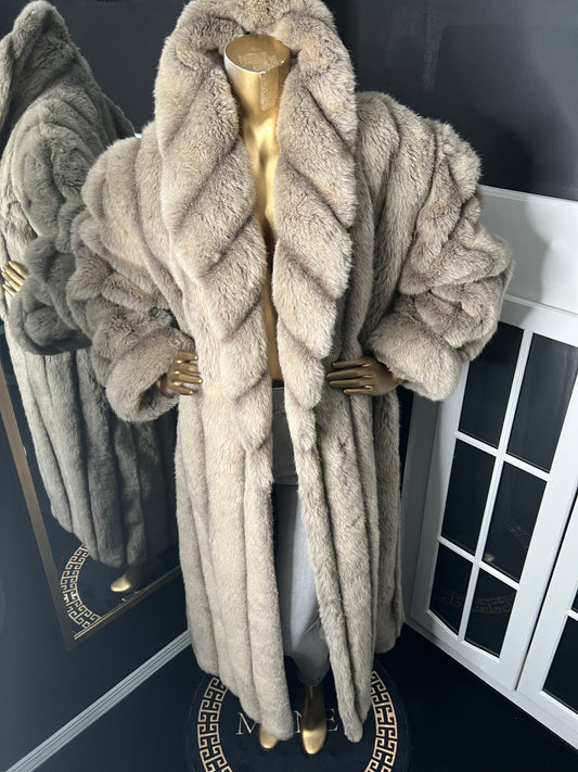 Vintage faux fur